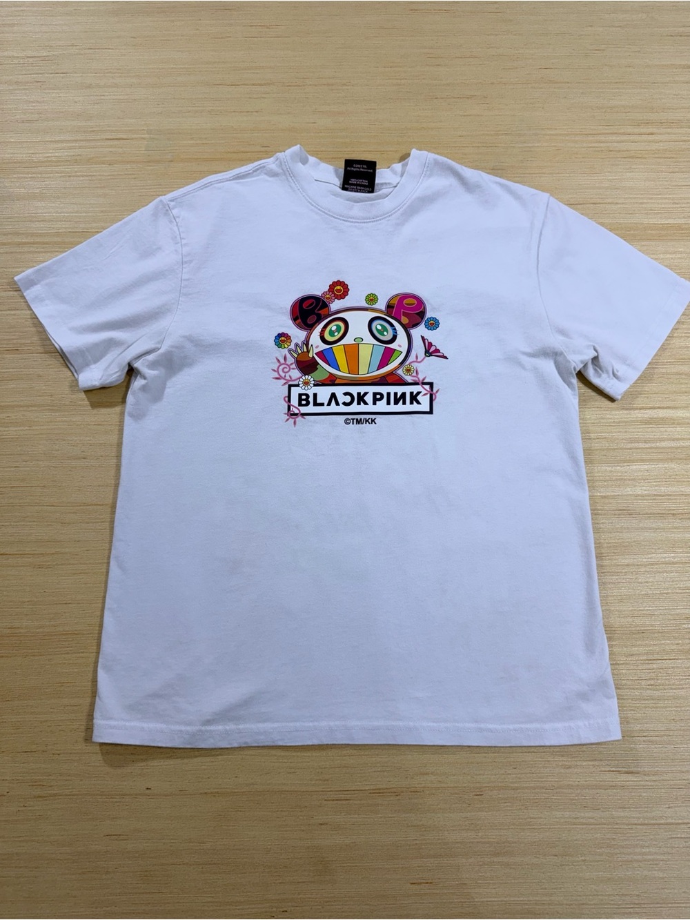 BLACKPINK x Takashi Murakami Flower Garden Panda Tee White XS